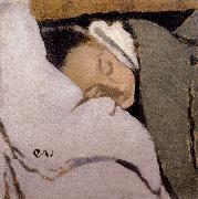 Sleeping woman Vuillard